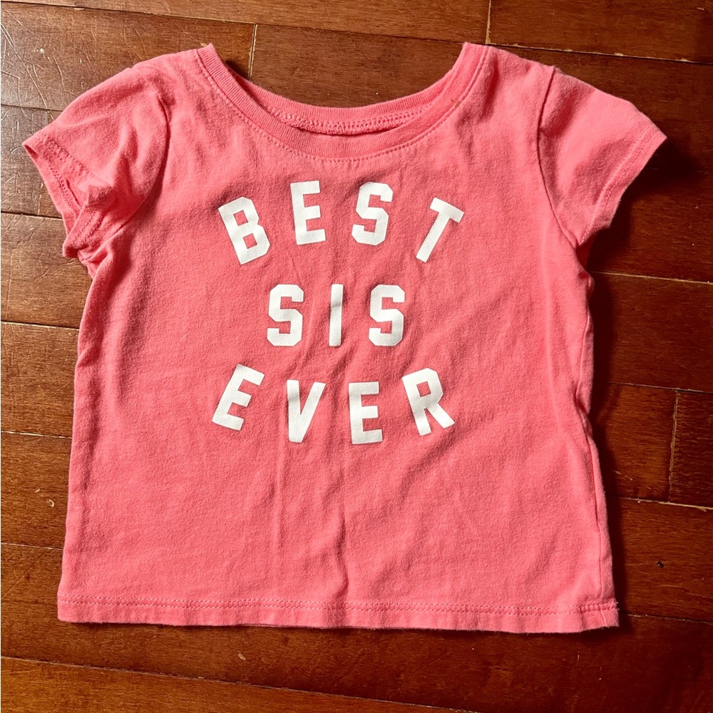 Childrens Place 18-24 Mo “Best Sis Ever